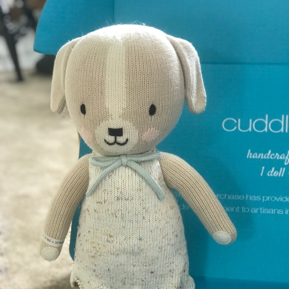 Cuddle and Kind Mia W/limited edition mint bow